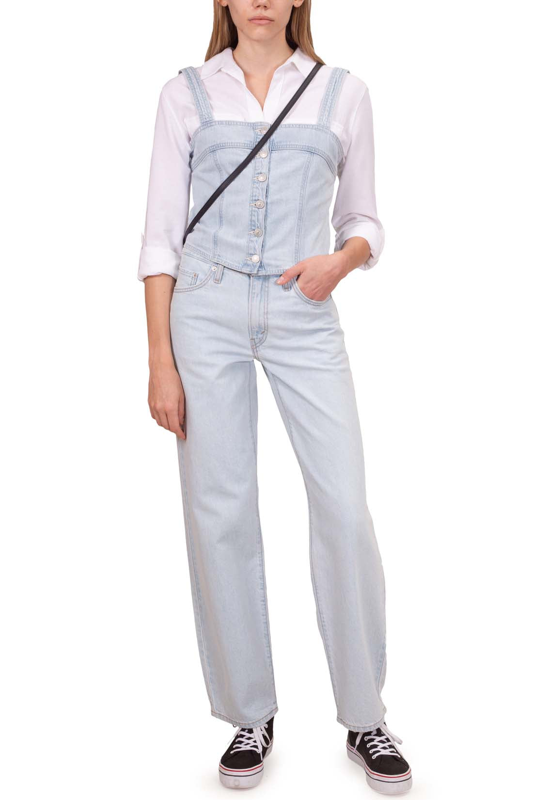 LEVI'S - Camicia donna relaxed in misto lino-3