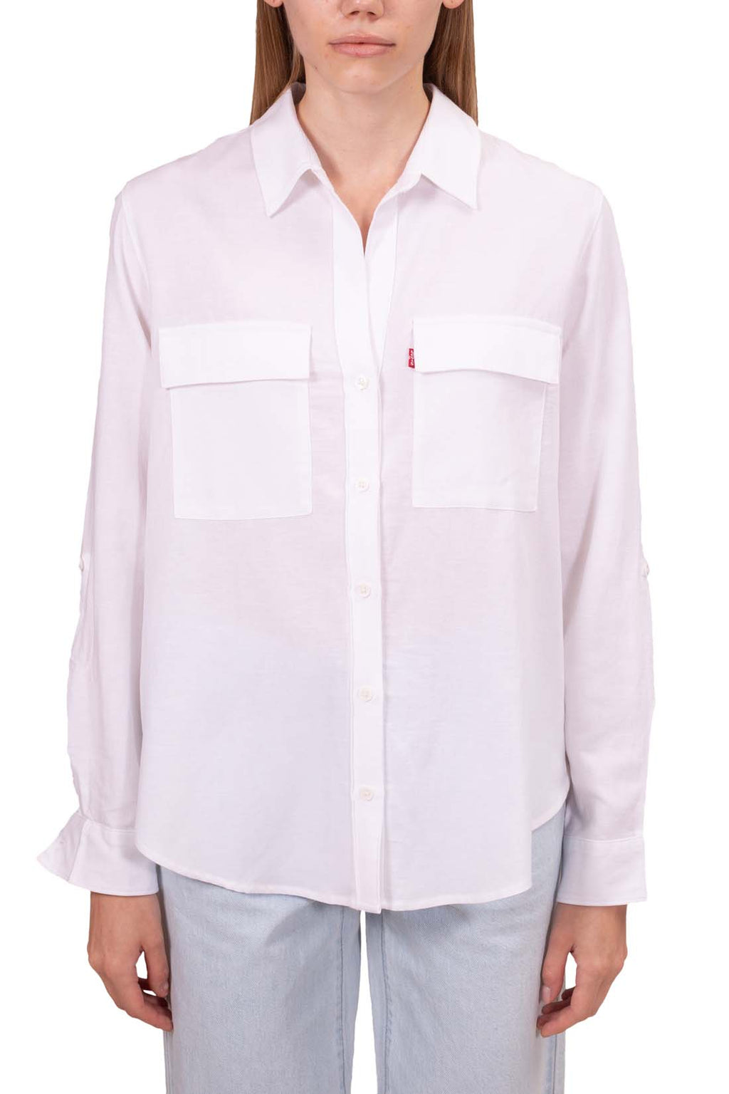 LEVI'S - Camicia donna relaxed in misto lino-1