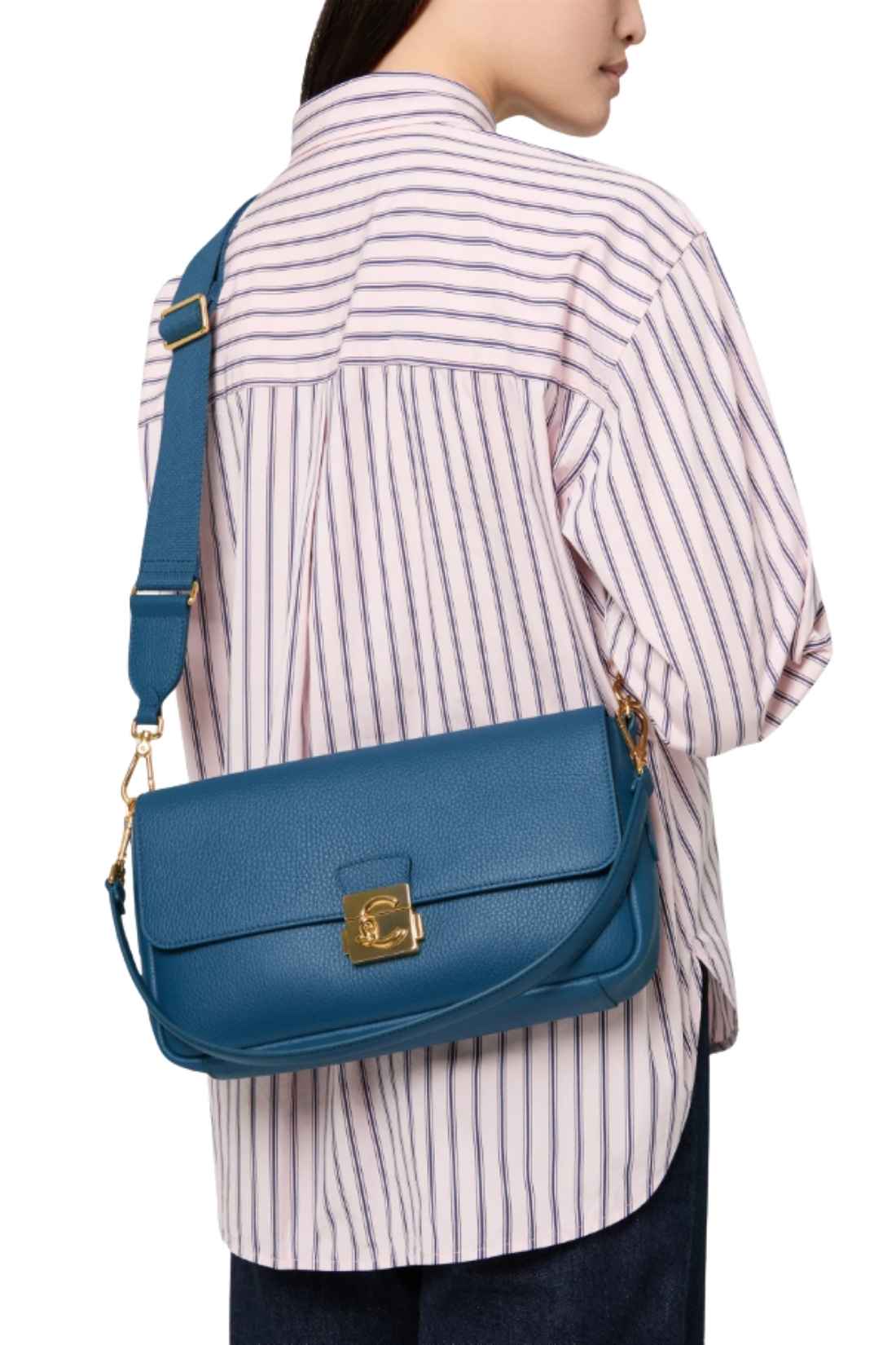 COCCINELLE - Women's C-Me Lock Large bag  - Size OS-6